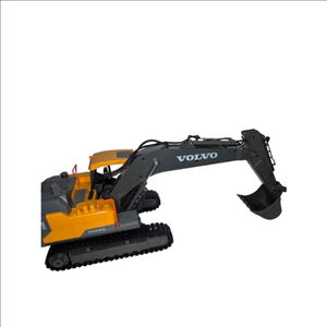 Boys Volvo Toy Excavator One Size Yellow Gray
